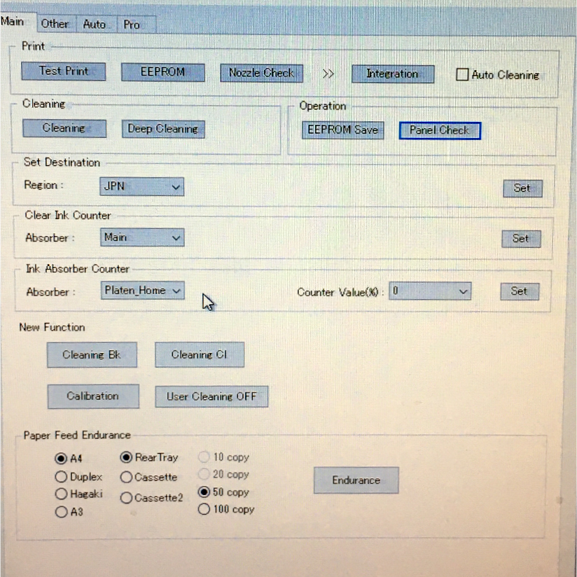 Canon Service Tool v.4720